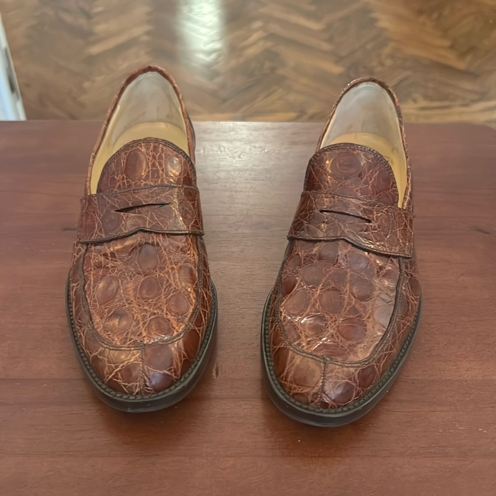 Wilkes Bashford J.R. Barrett Alligator Traditional Loafer